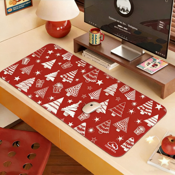 CA-MP27 Cloud Ants Lycra+Silicone Mouse Pad Pink