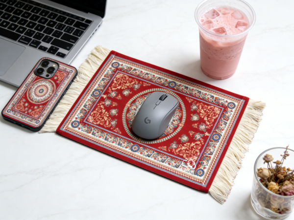 CA-MP32 Cloud Ants Lycra+Silicone Mouse Pad Pink