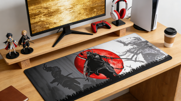 CA-MP36 Cloud Ants Lycra+Silicone Mouse Pad Pink