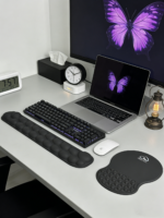 CA-MP39 Cloud Ants Lycra+Silicone Mouse Pad Pink