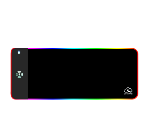 CA-MP40 Cloud Ants Lycra+Silicone Mouse Pad Pink