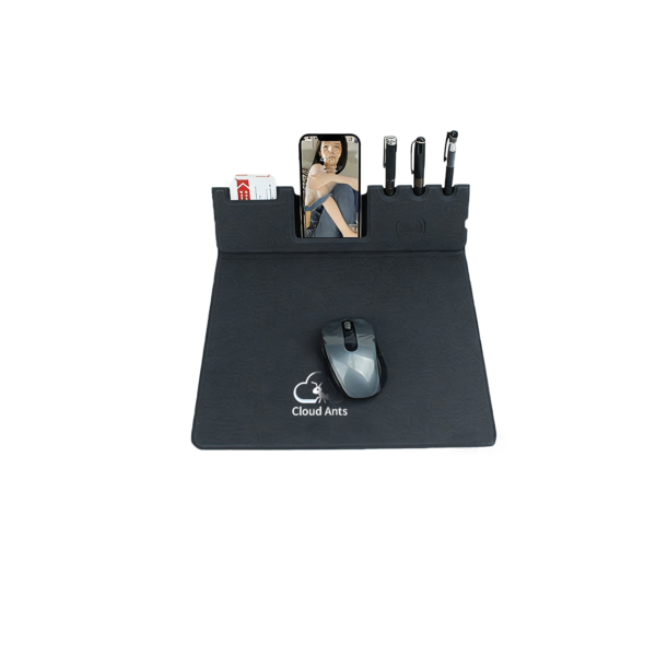 CA-MP41 Cloud Ants Lycra+Silicone Mouse Pad Pink