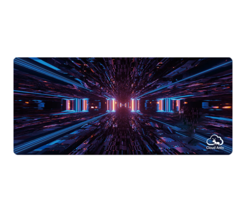 CA-MP46 Cloud Ants Lycra+Silicone Mouse Pad Pink