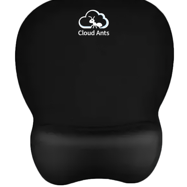CA-MP16 Cloud Ants Lycra+Silicone Mouse Pad Black