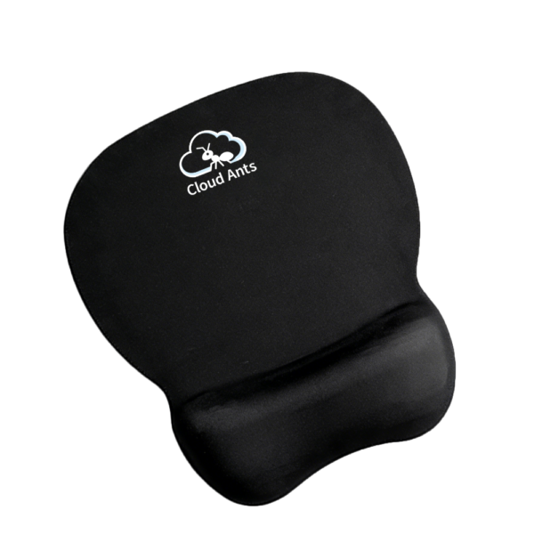 CA-MP16 Cloud Ants Mouse Pad Black