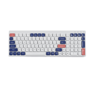 OEM Ultra Slim 105 Keys Full Size Multimedia Keyboard 2.4G+BT5.0
