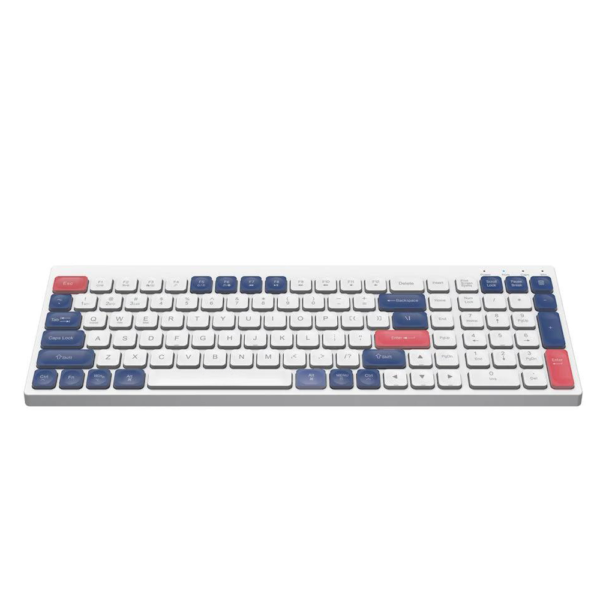 OEM Ultra Slim 105 Keys Full Size Multimedia Keyboard 2.4G+BT5.0