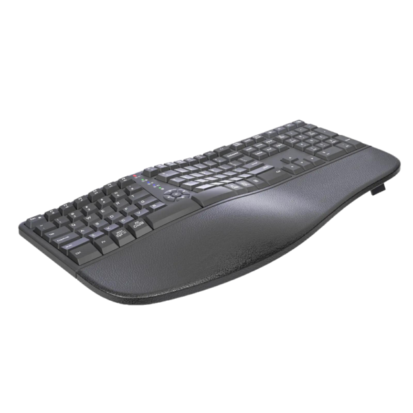 Multi Device Dual-Mode Wireless Ergonomic Keyboard
