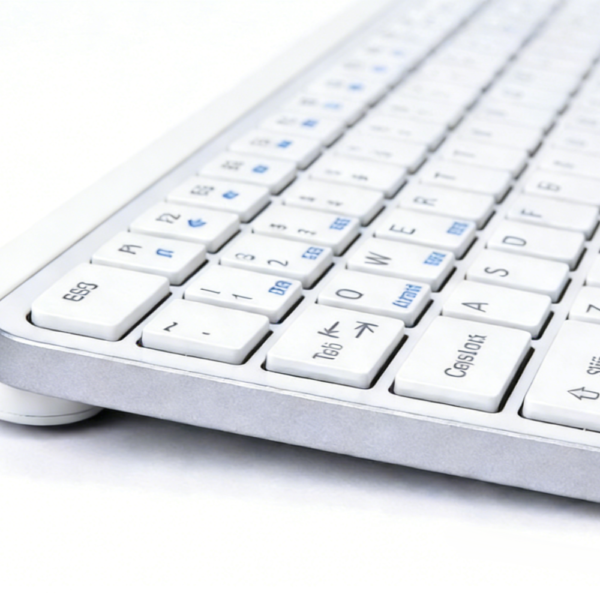 OEM Ultra Slim 105 Keys Full Size Multimedia Keyboard 2.4G+BT5.0