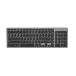 MD-M367 Rechargeable Keyboard with Numeric Keypad (2.4G + BT1 + BT2)