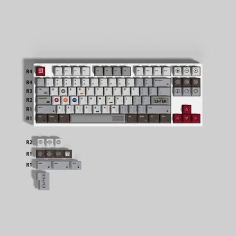 Clound Ants Mengjian Retro 1989 Keycaps