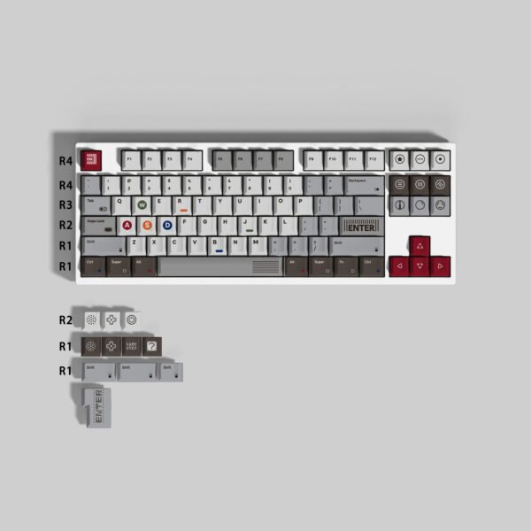 Clound Ants Mengjian Retro 1989 Keycaps