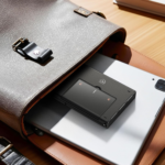 Clound Ants Foldable Bluetooth Keyboard with Touchpad, Tri-Folding Compact Box Portable Keyboard, Rechargeable Wireless Travel Keyboards with Trackpad for iPad Smartphone Laptop PC Windows iOS Mac Android