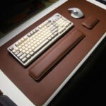 Mouse pad + keyboard hand rest + mouse wrist rest
