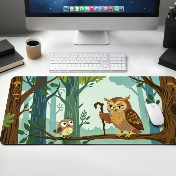 Cloud Ants mouse pad-Good morning
