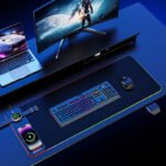 Desk Pad Wireless Charging Lighted Mouse Pad