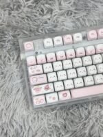 Clound Ants Strawberry Meow Meow keycap