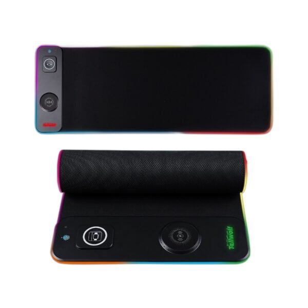 Desk Pad Wireless Charging Lighted Mouse Pad