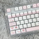 Clound Ants Strawberry Meow Meow keycap