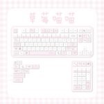 Clound Ants Strawberry Meow Meow keycap