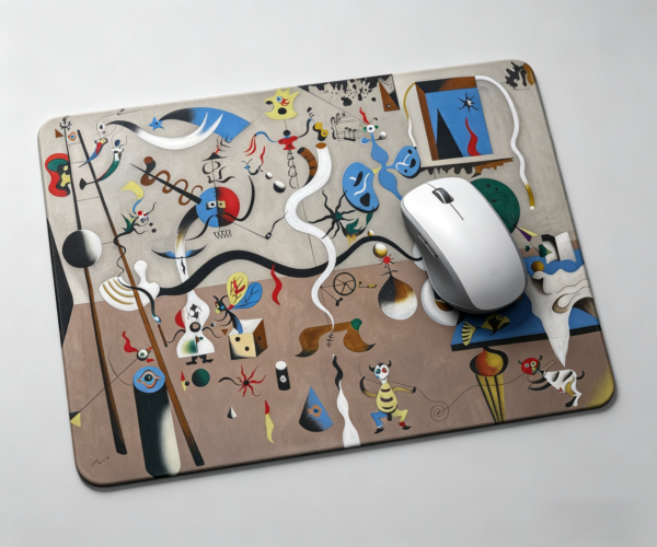 clound ants mouse pad -Harlequin's Carnival_Joan Miro