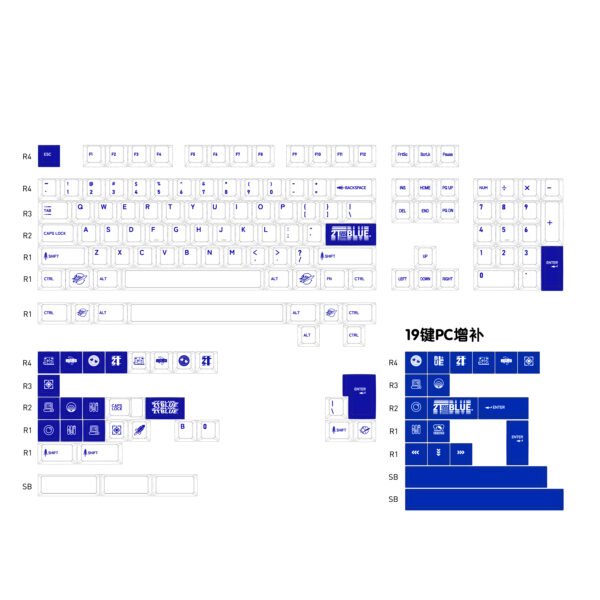 2T Blue White Blue