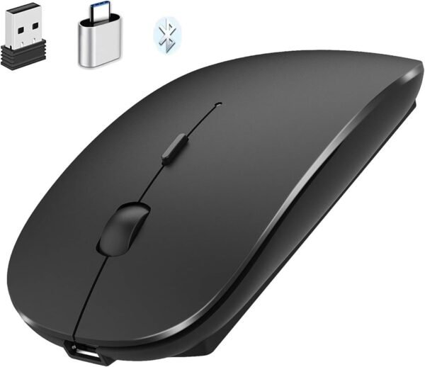 INLAND HQR-W57 ERGO MOUSE  WL-BT BLACK