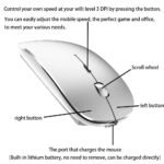 HQR-W57 ERGO MOUSE  WL-BT SILVERY