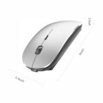 HQR-W57 ERGO MOUSE  WL-BT SILVERY